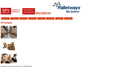 Desktop Screenshot of gpvtransportes.com